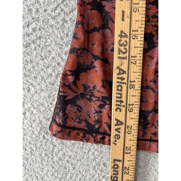Intimately Free People Walk This Way Top Womens‎ Medium Floral Printed Sheer - Picture 4 of 10
